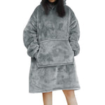 Hoodie Blanket With Sleeves