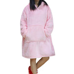 Hoodie Blanket With Sleeves