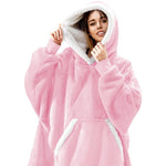 Hoodie Blanket With Sleeves