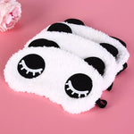 Soft Plush Eye Masks Silk