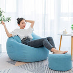 Lazy Sofa Cover Solid Chair Covers