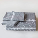 Bedding Sets Gray Geometric