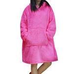 Hoodie Blanket With Sleeves