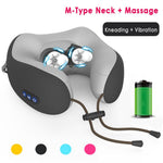U-Shaped Massage Neck Pillows for Travel