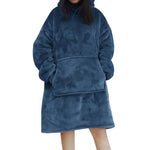 Hoodie Blanket With Sleeves