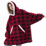 Hoodie Blanket With Sleeves