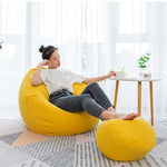 Lazy Sofa Cover Solid Chair Covers