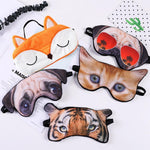 Eye Sleeping Mask Funny Animals